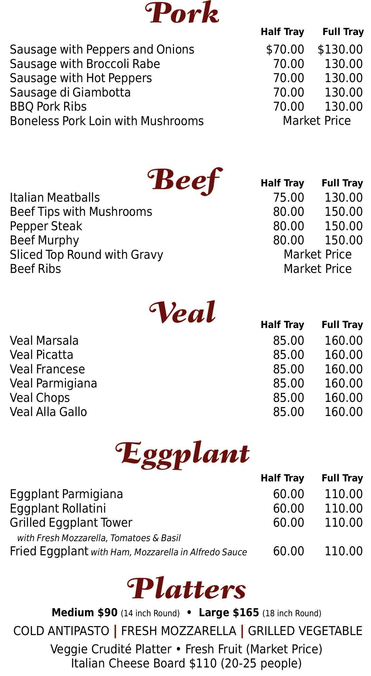 Pork - Veal & More